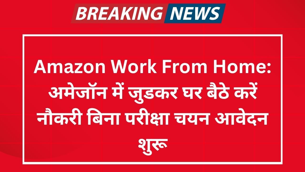 Amazon Work From Home