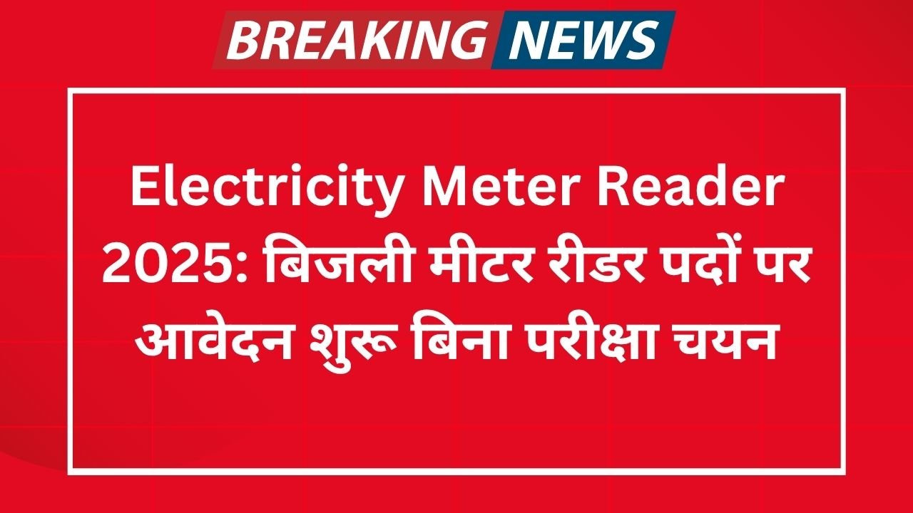 Electricity Meter Reader 2025
