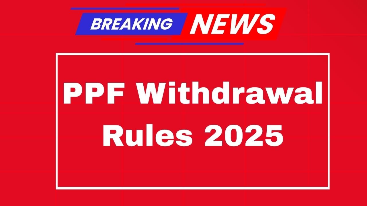PPF Withdrawal Rules